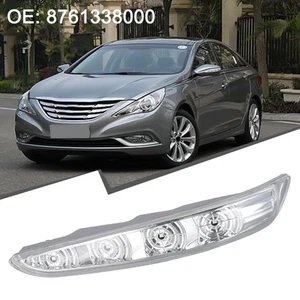 2009-2015 Turn Signal 4LED ABS Left Outside Rearview Mirror White 1pcs - Picture 1 of 12