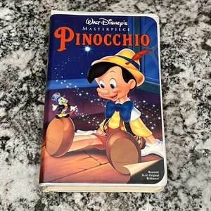 Walt Disney Masterpiece Collection Pinocchio VHS Video Tape - Bild 1 von 7