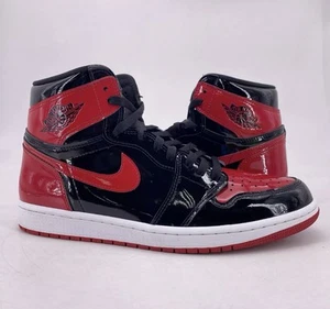 Nike Air Jordan 1 Retro High OG "PATENT BRED" 2021 - Größe 11 - 555088 063 - Bild 1 von 6
