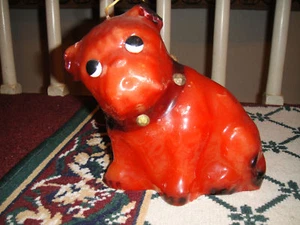 Vela Bulldog-Grande-Nuevo-Diseño Único de Perro Vintage - Imagen 1 de 6