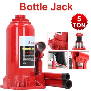 5 Ton Hydraulic Bottle Jack Heavy Duty Car Lifter Lifting Repair Tool 4WD Truck - Picture 1 of 10