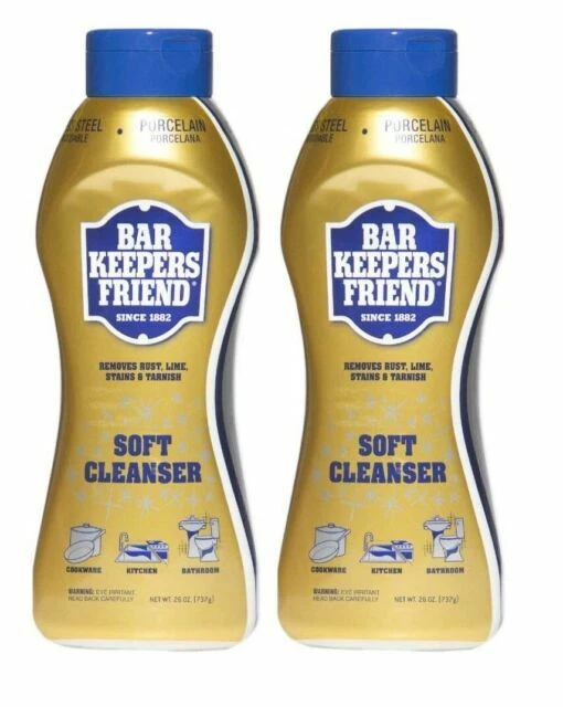 Bar Keepers Friend Soft Cleaner Premixed Formula, Citrus, 26 Ounce (Pack of 2)