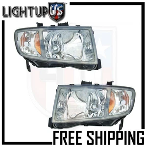 Headlights Headlamps Pair Left right set for 06-08 Honda Ridgeline Pickup - Picture 1 of 1