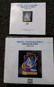 Music Expressions - Lesson CDs for Grade 1 - Alfred / Warner Bros EMC1006CD - Picture 1 of 4