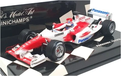 Minichamps 1/43 Scale 400 040017 - F1 Panasonic Toyota TF104 O. Panis - Image 1 of 4