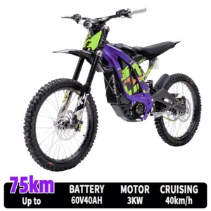 SurRon Light Bee X Electric Dirt Bike 6000W 60V 40AH Electric Bike EBIKE 75km/h - Picture 1 of 18