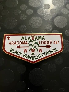 OA ARACOMA LODGE 481 M? MEDAILLENKLAPPE - Bild 1 von 2