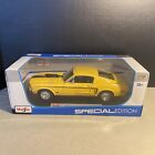 MAISTO - SPECIAL EDITION - 1968 FORD MUSTANG GT 428 COBRA JET - 1/18 DIECAST