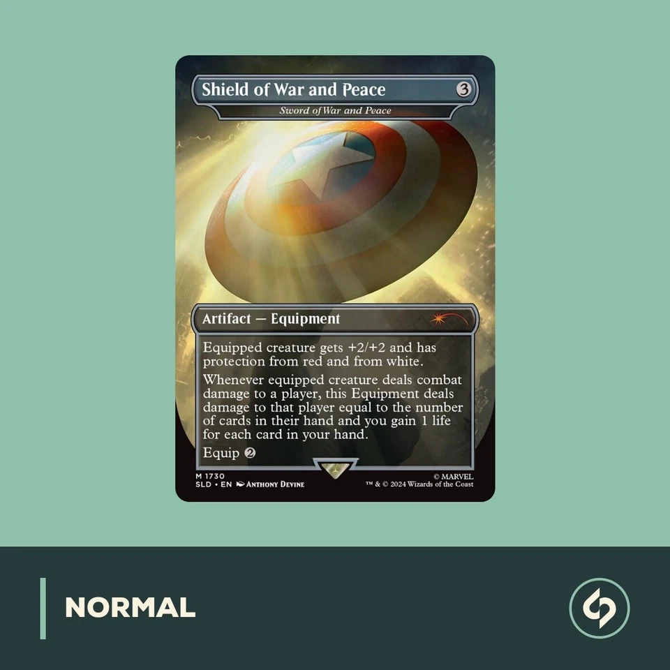 MTG | Shield of War and Peace | SECRET LAIR x MARVEL | NM | EN - Bild 1 von 1