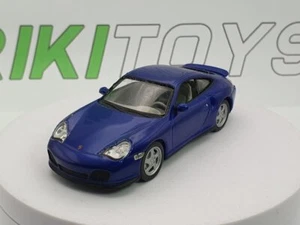 Porsche 911 Turbo 996 Edicola 1/43 Blu 1997 - Foto 1 di 5