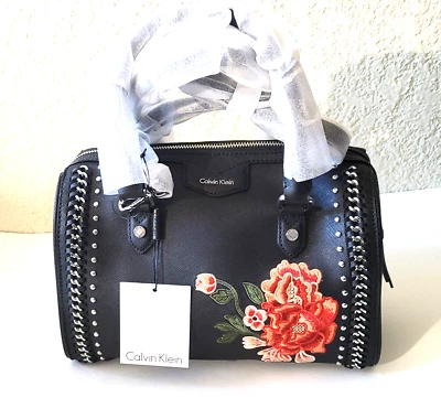 Cartera/bolso de cuero de lujo para el día de la madre Calvin Klein. Nuevo con etiqueta, bolsa antipolvo. CK Foto 1 de 4