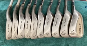 Ladies COBRA II Offset irons 3-PW, SW, LW (10) clubs graphite ladies flex - Picture 1 of 6