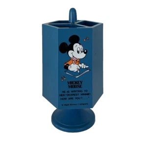 Raro Tokio Disney Pluma Carrusel Soporte Escritorio Estacionario Escritura Disneyland Mickey - Imagen 1 de 7
