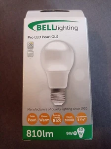 Bell Lighting Pro LED Pearl GLS E27, Warm, 810lm - Picture 1 of 6