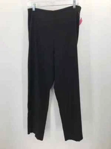 Pre-Owned Lauren Vidal Black Size 2 Pull On Dress Pants - Picture 1 of 3