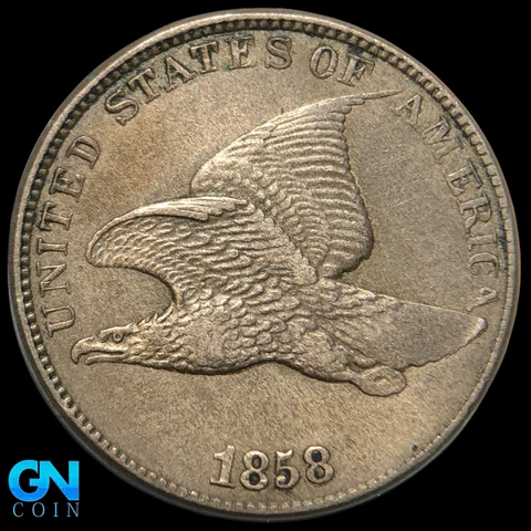 1858 Flying Eagle Cent  #K8915 Cover