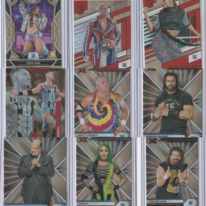 2022 Panini Chronicles WWE YOU PICK BRONZE PARALLEL #200-300 CARD RC INSERT HOLO