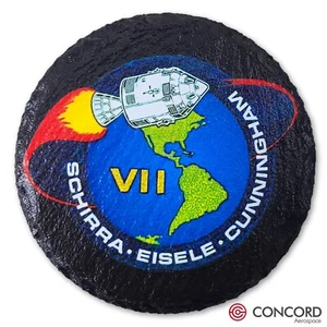 APOLLO 7 MISSION - SLATE COASTER - Picture 1 of 4