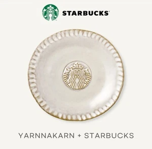 LTD STARBUCKS YARNNAKARN SIREN MERMAID CERAMIC PLATE DISH COLLAB KOREA MD - Picture 1 of 8
