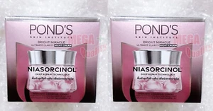 2 x POND s Bright Miracle Niasorcinol Serum Cream Deep repair Night Cream 45g - Picture 1 of 4