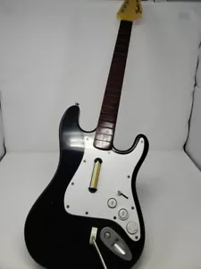 Xbox 360 Rock Band Wireless Fender Harmonix Stratocaster Guitar FOR PARTS - Picture 1 of 9