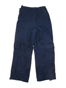 COLUMBIA CONVERT Blue Nylon INSULATED SNOW PANTS Ski Snowboard Kid YOUTH L 14/16 - Picture 1 of 6