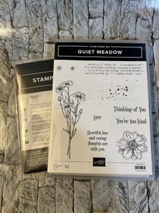 Stampin' Up! QUIET MEADOW Stamp Set & MEADOW Dies - Picture 1 of 2
