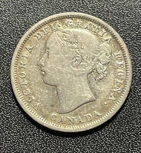Canada 1858 20 Cents Silver Coin