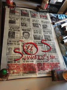 Summer Of Sam 27x40 Doppelseitig Ein Blatt Original Filmplakat - Bild 1 von 1