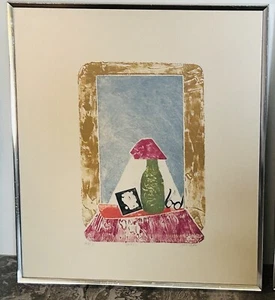 Eva Landori (1912-87) Etching SIGNED & NUMBERED No 43 of 75 “Repos" 15.5 x 17.5” - Picture 1 of 8
