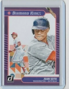 JUAN SOTO 2021 DONRUSS DIAMOND KINGS CARD-GRAB THIS FUTURE HALL OF FAMER TODAY!! - Picture 1 of 11