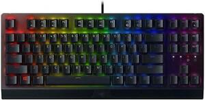 Razer BlackWidow V3 TKL Tenkeyless Wired Gaming Mechanical Keyboard - Black (...