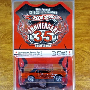 Hot Wheels RLC 17th Collectors Convention 35th Anniversary '68 Cougar 2112/2500 - Picture 1 of 3