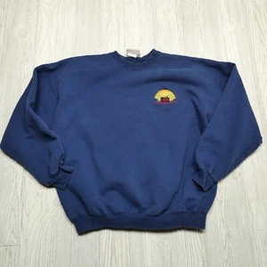 VINTAGE Sweatshirt Adult XL HAN Honeywell Asian Network Hanes Ultimate Cotton - Picture 1 of 7