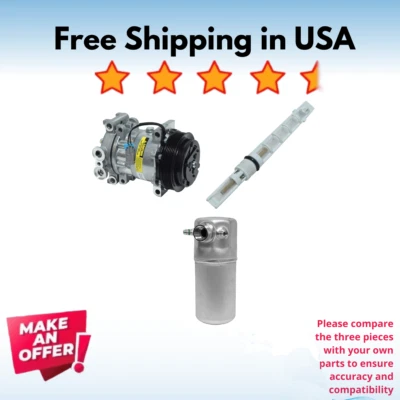 Комплект компрессора кондиционера подходит для Chevrolet Blazer 1996-1998, Chevrolet S10 1996-1997 - Изображение 1 из 4