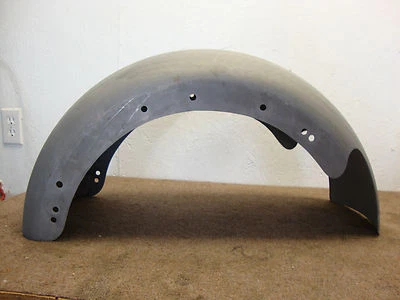 BIG DOG MOTOCICLETAS 2009-2010 BULLDOG BAGGER ACERO CRUDO GUARDABARROS TRASERO NEUMÁTICO 250 Foto 1 de 4