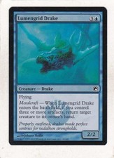Magic MTG: Foil: Scars of Mirrodin: Lumengrid Drake