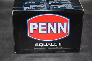PENN Squall II Level Wind Konventionelle Angelrolle Neu Inkl. Rechnung - Bild 1 von 7