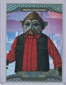 Star Wars Chrome Perspectives 2014 Nien Numb #25E Nien Numb Refractor Parallel - Bild 1 von 2