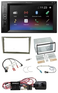 Pioneer DAB Lenkrad 2DIN Bluetooth USB Autoradio für Opel Corsa D satin-stone 09 - Bild 1 von 13