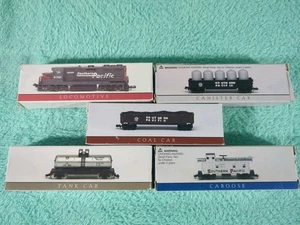 Reader's Digest Miniatur Hochgeschwindigkeitszugwagen Spur N 5 Stück in Kartons Lok - Bild 1 von 2