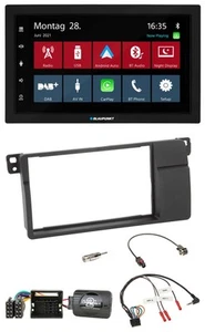 Blaupunkt Lenkrad Bluetooth DAB 2DIN USB Autoradio für BMW 3er E46 00-06 Quadloc - Bild 1 von 12