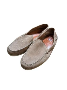 Frye Mason Halbschuh hellbraun Wildleder Leder Slipper Schuhe Herren 10,5 - Bild 1 von 8