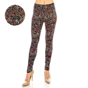 Women's Butter Soft Patterned Leggings - Picture 1 of 183