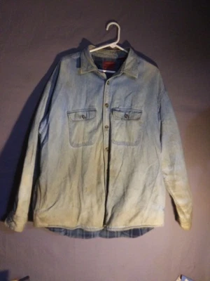 Vintage Arrow Lined Work Jacket Thrashed Distressed Well Worn XL? - Image 1 of 4