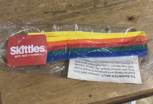 Skittles Belt Vintage 1984 - Never Opened, New in Bag (Rare) - Picture 1 of 2