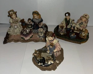 Boyds Collection Yesterdays Child THE DOLLSTONE COLLECTION, Lot of 3 figurines - Picture 1 of 8