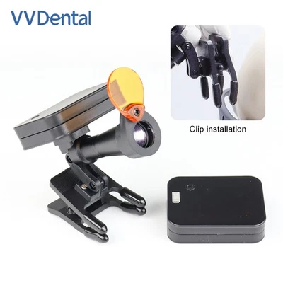 Wireless Portable Dental Headlamp 5W LED Dental Headlight Loupe Magnetic Light - Image 1 of 4