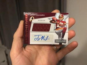2019 Terry McLaurin RPA Rookie & Stars Rookie Jersey patch Auto /99 Player Worn - Picture 1 of 2