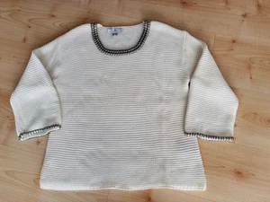 Extravaganter Frühjahrs-Strickpulli von Rick Cardona in Gr. 40, neu! - Bild 1 von 2